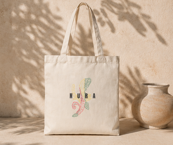 Tote Bag Canapa Bastoni - Tote bag by Nura